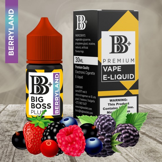 BB+ Plus Premium BERRYLAND 30ML Likit  en uygun fiyatlar ile elektroniksigarafiyatlari.comde! BB+ Plus Premium BERRYLAND 30ML Likit özellikleri, fiyatı, incelemesi, yorumları ve taksit seçenekleri için hemen tıklayın!