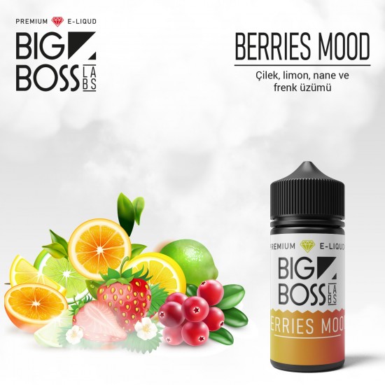 Big Boss 60 ML Berries Mood Likit  en uygun fiyatlar ile elektroniksigarafiyatlari.comde! Big Boss 60 ML Berries Mood Likit özellikleri, fiyatı, incelemesi, yorumları ve taksit seçenekleri için hemen tıklayın!