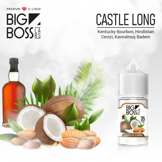 Big Boss Castle Long 30 ML Likit  en uygun fiyatlar ile elektroniksigarafiyatlari.comde! Big Boss Castle Long 30 ML Likit özellikleri, fiyatı, incelemesi, yorumları ve taksit seçenekleri için hemen tıklayın!