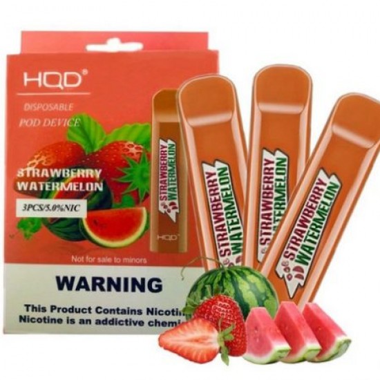 HQD Cuvie 300 Strawberry Watermelon  en uygun fiyatlar ile elektroniksigarafiyatlari.comde! HQD Cuvie 300 Strawberry Watermelon özellikleri, fiyatı, incelemesi, yorumları ve taksit seçenekleri için hemen tıklayın!