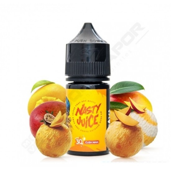 Nasty Juice Cush Man Mango 30ml Premium Salt Likit  en uygun fiyatlar ile elektroniksigarafiyatlari.comde! Nasty Juice Cush Man Mango 30ml Premium Salt Likit özellikleri, fiyatı, incelemesi, yorumları ve taksit seçenekleri için hemen tıklayın!