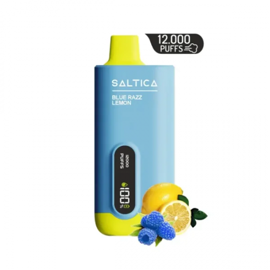 Saltica 12000 Puff Blue Razz Lemon Ekranlı  en uygun fiyatlar ile elektronik sigara fiyatlarında! Saltica 12000 Puff Blue Razz Lemon Ekranlı özellikleri, fiyatı, incelemesi, yorumları ve taksit seçenekleri için hemen tıklayın!