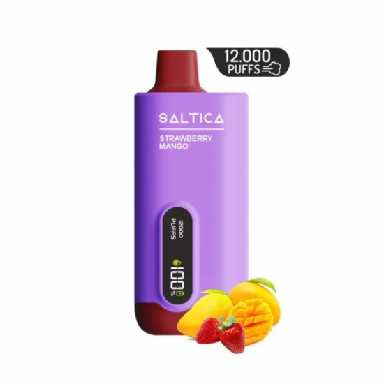 Saltica 12000 Puff Strawberry Mango Ekranlı  en uygun fiyatlar ile elektronik sigara fiyatlarında! Saltica 12000 Puff Strawberry Mango Ekranlı özellikleri, fiyatı, incelemesi, yorumları ve taksit seçenekleri için hemen tıklayın!