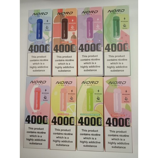 Smok Nord Bar 4000 Puff Şarj Edilebilir Tek Kullanımlık Elektronik Sigara  en uygun fiyatlar ile elektroniksigarafiyatlari.comde! Smok Nord Bar 4000 Puff Şarj Edilebilir Tek Kullanımlık Elektronik Sigara özellikleri, fiyatı, incelemesi, yorumları ve taksi