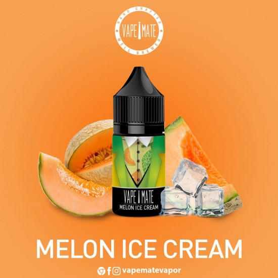 Vape Mate Melon Ice Cream 30 ML Salt Likit  en uygun fiyatlar ile elektroniksigarafiyatlari.comde! Vape Mate Melon Ice Cream 30 ML Salt Likit özellikleri, fiyatı, incelemesi, yorumları ve taksit seçenekleri için hemen tıklayın!